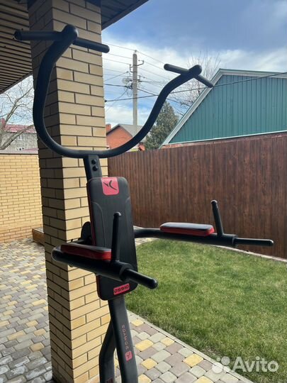 Турник брусья пресс 3 в 1 напольный