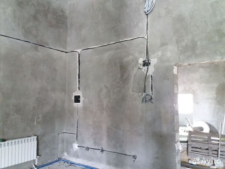 Электромонтажные работы под ключ