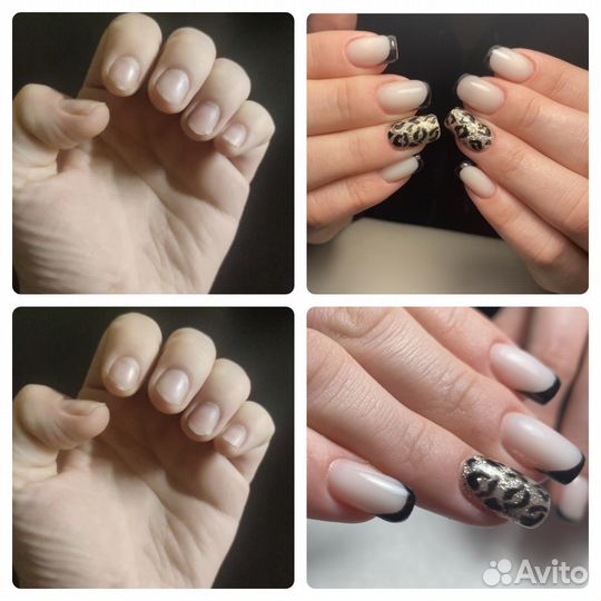 Маникюр с покрытием гель лак