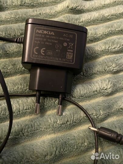 Зарядка для sony ericsson и nokia