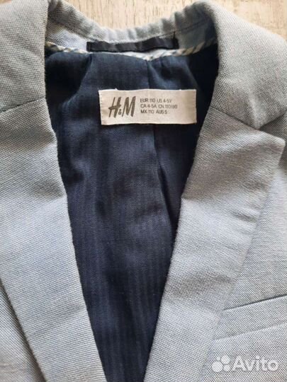Пиджак Hm,размер 110