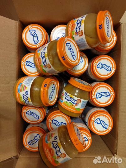 Детское питание (фруктовое пюре) обмен