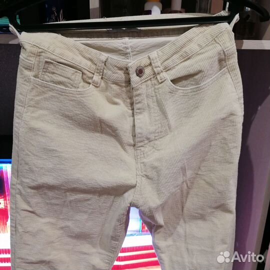 Вельветовые брюки женские 44р