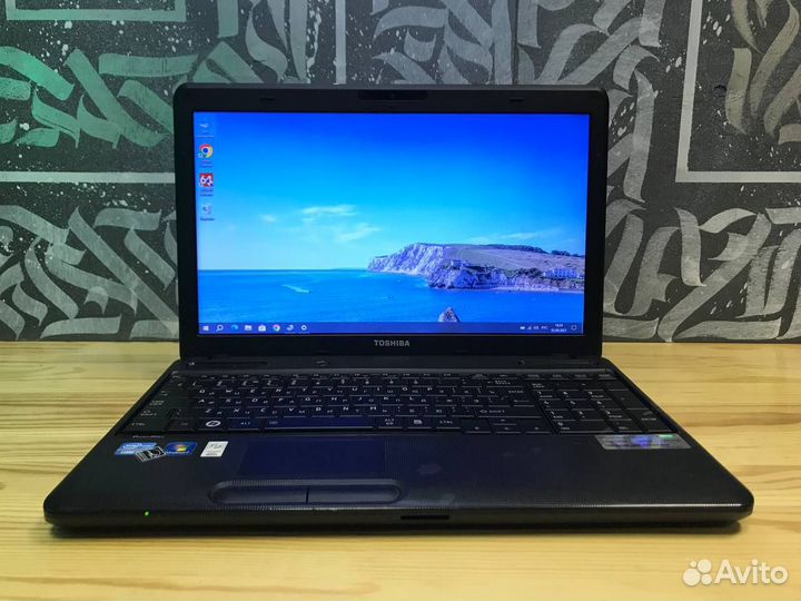 Шустрый ноутбук Toshiba SSD/Intel