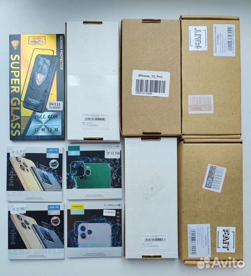 Защитное стекло iPhone (разные модели)