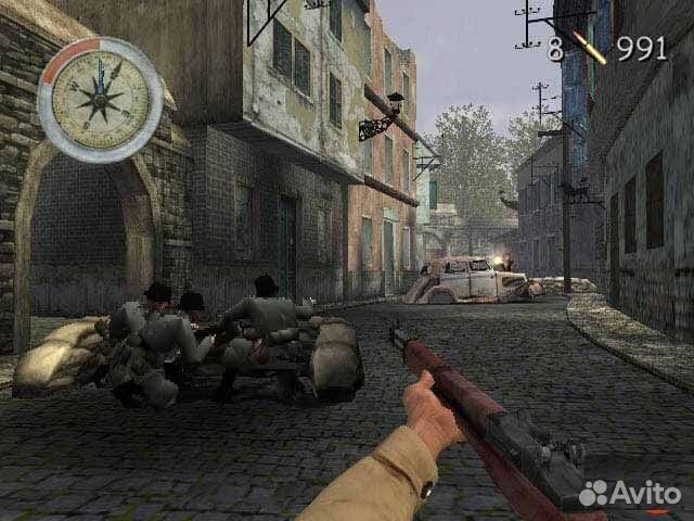 Medal of Honor Frontline, б/у, английский (PS2)