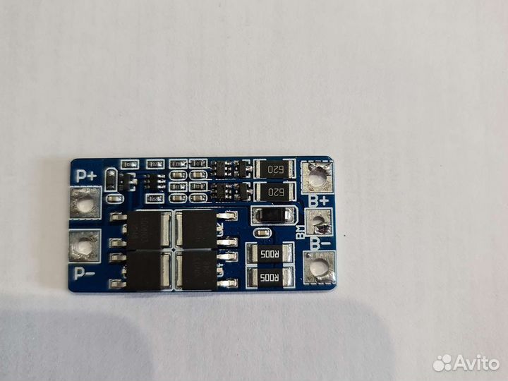 Плата защиты BMS 2S 10А, 3s 40A, 4s 40A с балансир