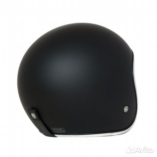 Ретро шлем открытый Beon Black