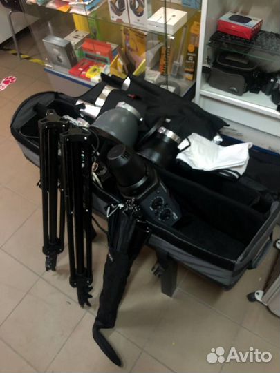 Студийный импульсный фото свет bowens esprit gm750