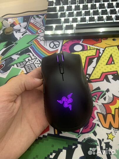 Игровая мышь razer mamba wireless беспроводная