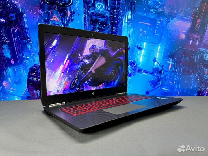 Игровой ноутбук HP Omen / GTX 1070 / Core i7 / 17