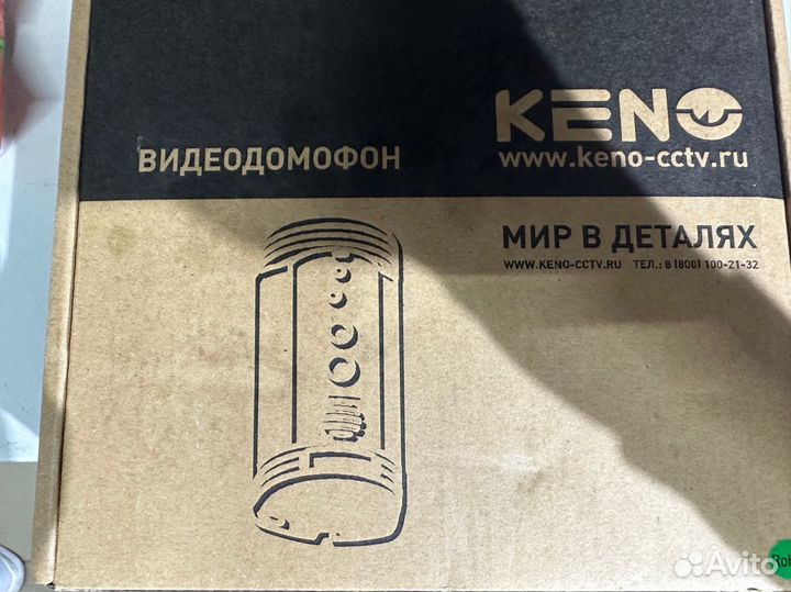 Keno KN-PVN1BR вызывная антивандальная IP