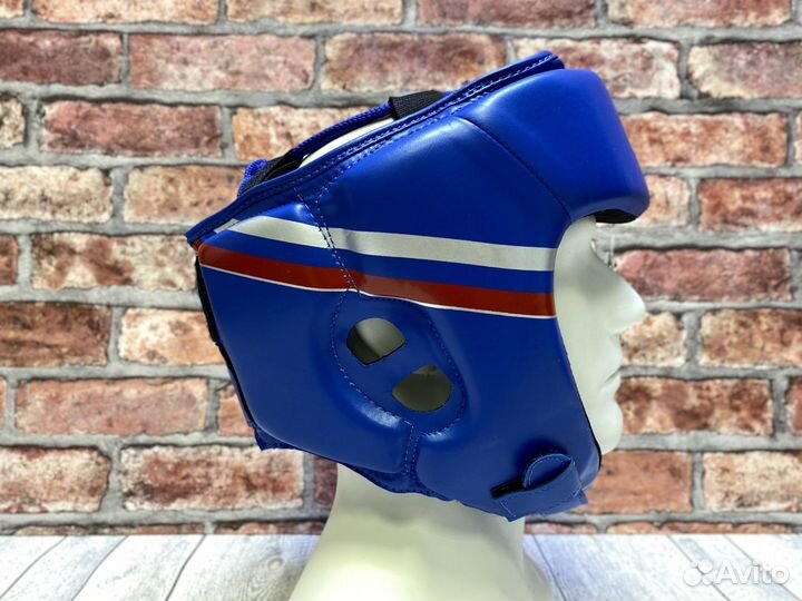 Шлем Боксерский Clinch Olimp синий