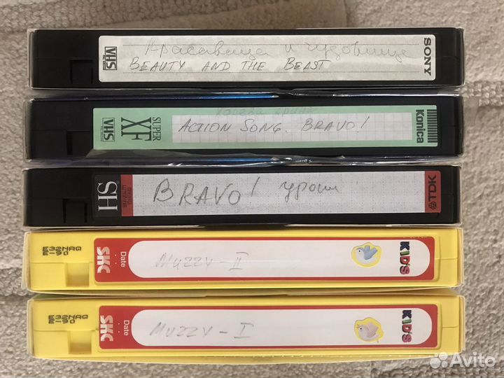 Видеокассеты,английский для малышей «Mazzi””Bravo”