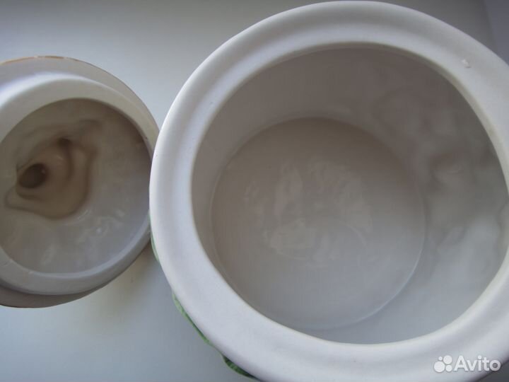 Шкатулка / сахарница керамическая