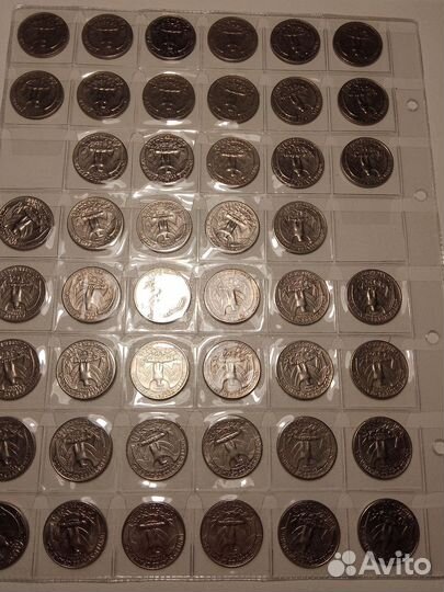 Монеты США Канада