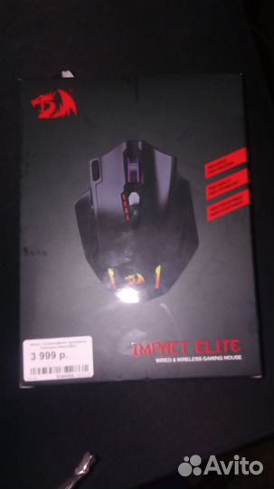 Мышь беспроводная/проводная Redragon Impact Elite