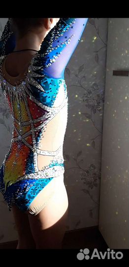 Купальник для художественной гимнастики 130+