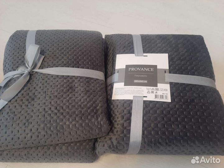 Покрывало двухстороннее бархатное евро