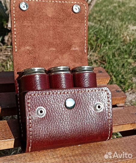 6 стопок из гильз Ил-2 в походном чехле