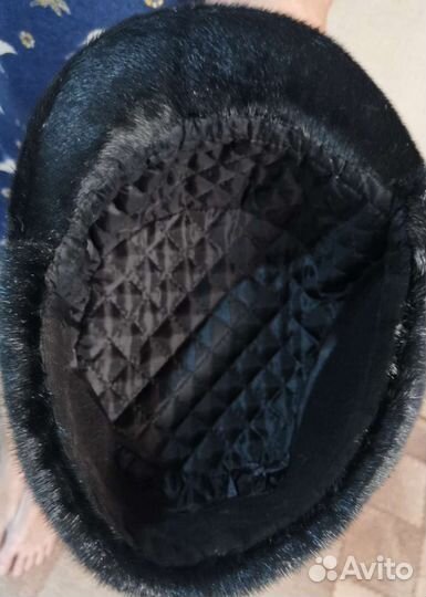 Шапка мужская из нерпы