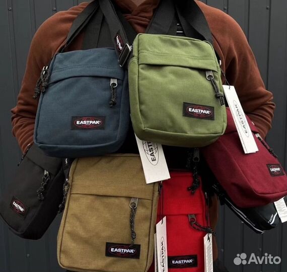 Сумка через плечо eastpak premium мужская