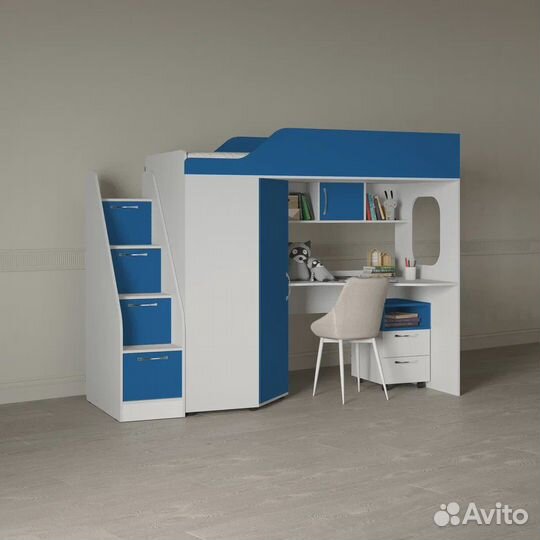 Детская кровать чердак
