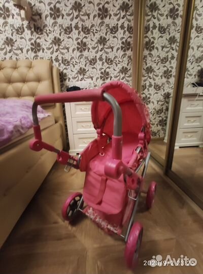Коляска кукольная детская трансформер