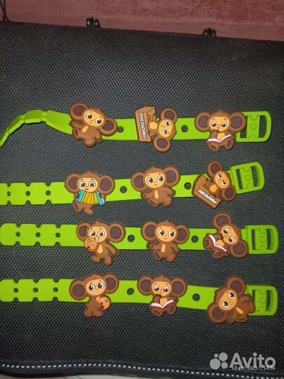 Детский браслет с чебурашкой