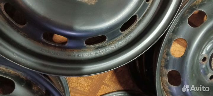 Диски штампованные R15 Форд, Вольво