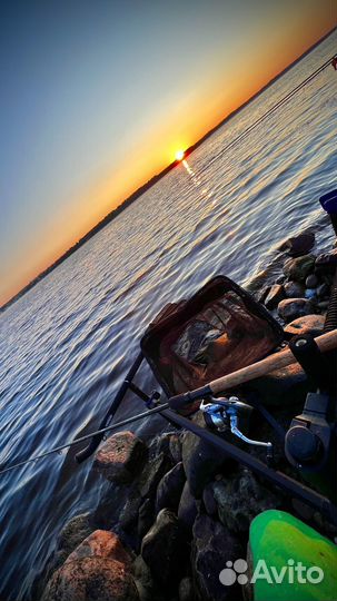 Подставка для фидерного удилища rive