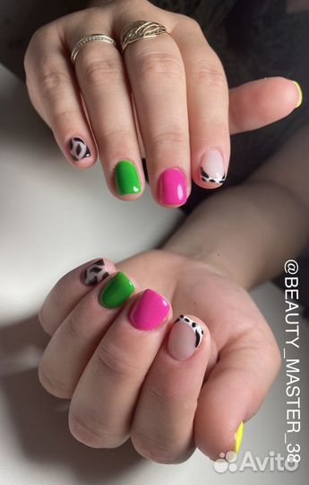 Наращивание ногтей на дому