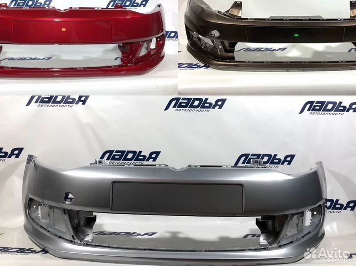 Бампер передний Volkswagen Polo новый окрашенный