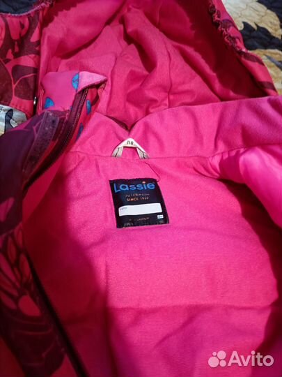 Зимний комбинезон для девочки lassie 110