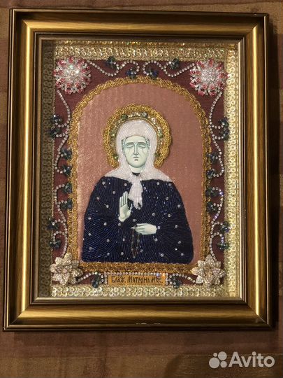 Иконы вышитые бисером