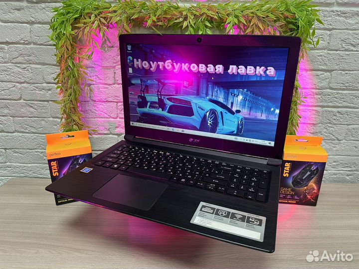 Мощный ноутбук Acer 8GB/SSD/256GB