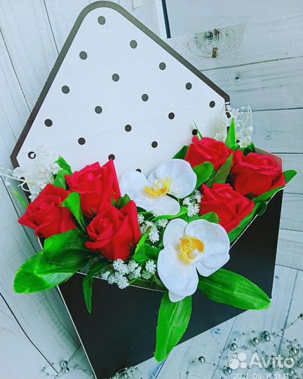 Букет цветов розы