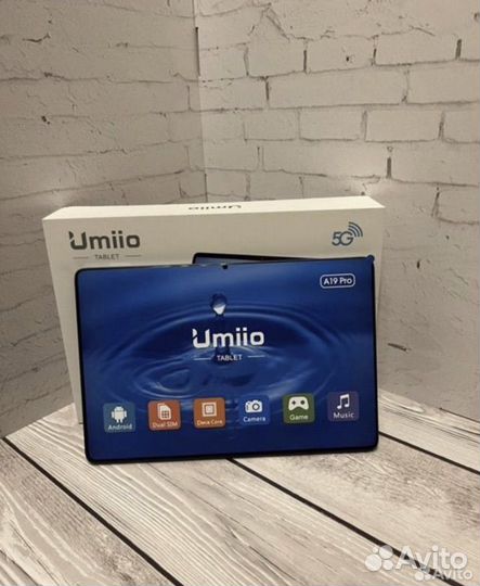 Планшет Umiio a19 pro (полный комплект)