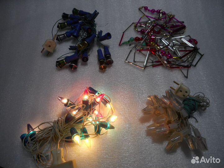 Гирлянда СССР старина винтаж