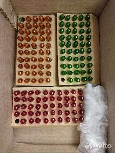 Лампочки для гирлянд СССР Капелька, эги-220