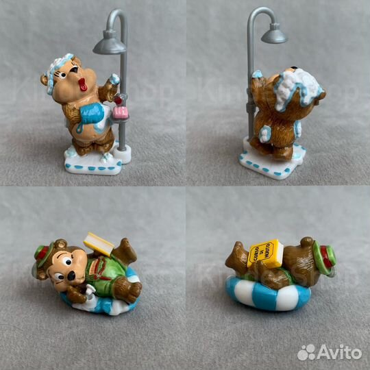 Киндер серия Медведи на рыбалке