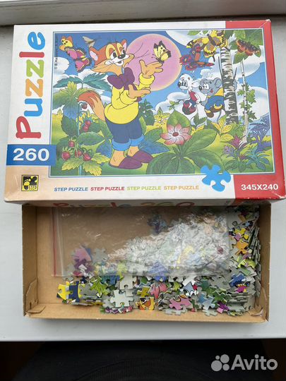 Паззлы Castorland и Step Puzzle