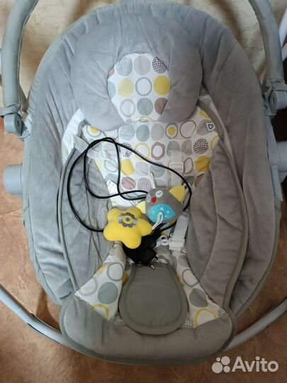 Шезлонг и качели 2 в 1