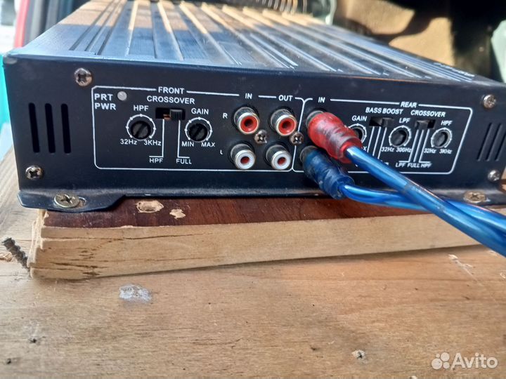 Сабвуфер и усилитель