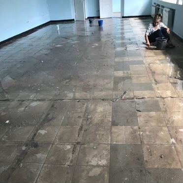 Просушка помещений и откачка воды после потопа