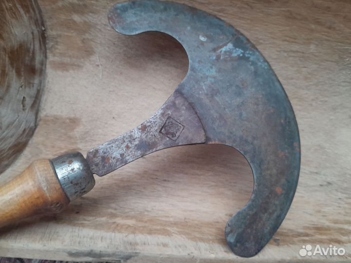 Корытце и тяпка для рубки капусты СССР