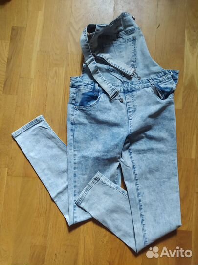 Джинсовый комбинезон reserved 46 размер