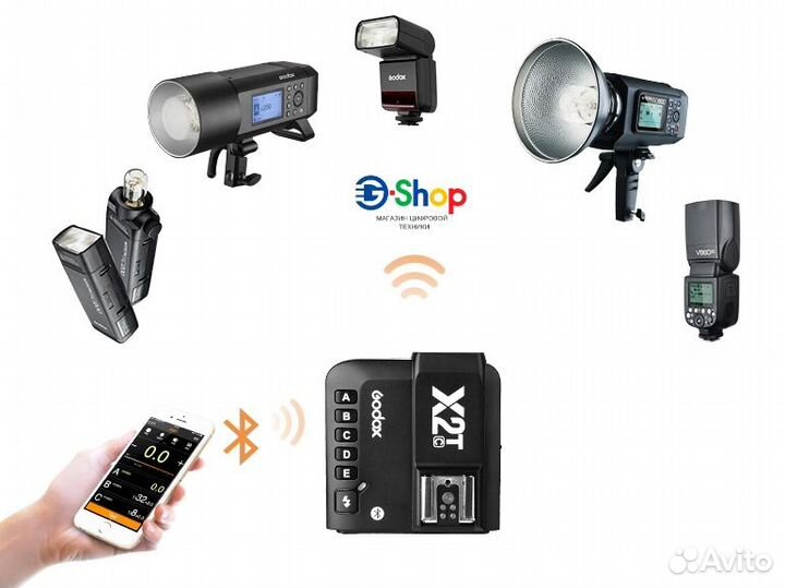 Пульт-радиосинхронизатор Godox X2T-S TTL для Sony