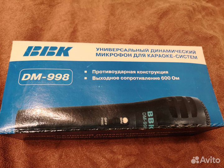 Микрофон BBK DM-998