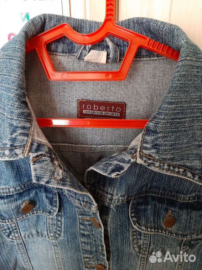 Джинсовая куртка женская 46 размер